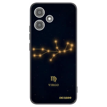 Picasee silikónový čierny obal pre Xiaomi Redmi 12 5G - VIRGO