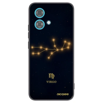 Picasee silikónový čierny obal pre Motorola Edge 40 Neo - VIRGO