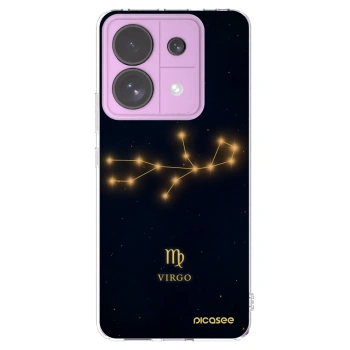 Picasee silikónový prehľadný obal pre Xiaomi Redmi Note 13 Pro 5G - VIRGO