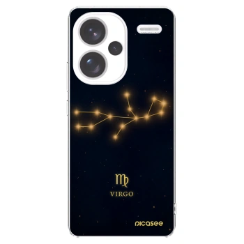 Picasee silikónový prehľadný obal pre Xiaomi Redmi Note 13 Pro+ 5G - VIRGO