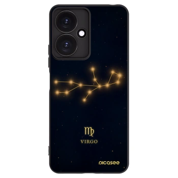 Picasee silikónový čierny obal pre Xiaomi Redmi 13C 5G - VIRGO