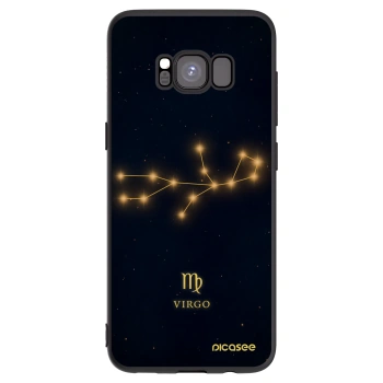 Picasee silikónový čierny obal pre Samsung Galaxy S8 G950F - VIRGO