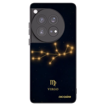 Picasee silikónový čierny obal pre OnePlus 12 5G - VIRGO