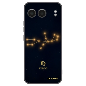 Picasee silikónový čierny obal pre OnePlus Nord 4 - VIRGO