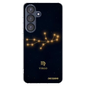 Picasee silikónový prehľadný obal pre Samsung Galaxy S25 5G - VIRGO