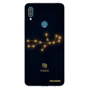 Picasee silikónový prehľadný obal pre Huawei Y7 2019 - VIRGO