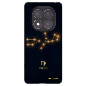 Picasee silikónový čierny obal pre Xiaomi Redmi Note 14 Pro 4G - VIRGO