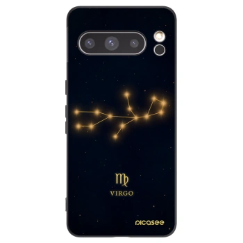 Picasee silikónový čierny obal pre Google Pixel 8 Pro - VIRGO