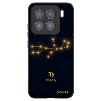 Picasee silikónový čierny obal pre Xiaomi 15 - VIRGO