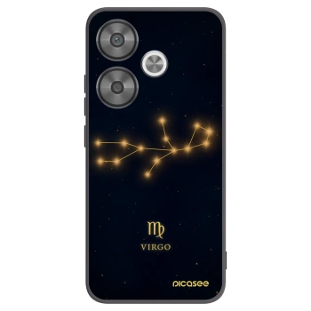 Picasee silikónový čierny obal pre Xiaomi Poco F6 - VIRGO
