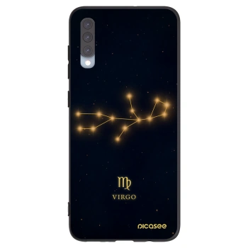 Picasee silikónový čierny obal pre Samsung Galaxy A70 A705F - VIRGO