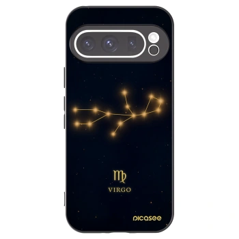 Picasee silikónový čierny obal pre Google Pixel 9 Pro XL - VIRGO