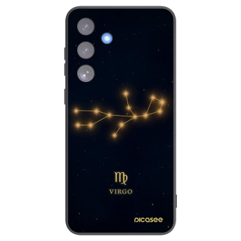 Picasee silikónový čierny obal pre Samsung Galaxy S25 FE 5G - VIRGO