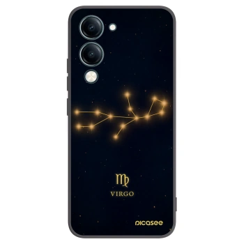 Picasee silikónový čierny obal pre Vivo Y29s 5G - VIRGO