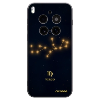 Picasee silikónový čierny obal pre Vivo X300 Pro - VIRGO