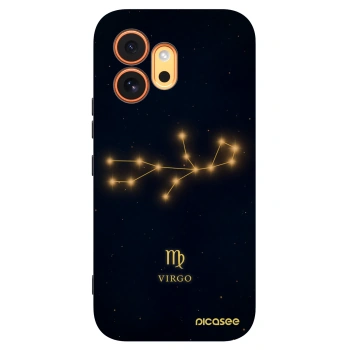 Picasee silikónový čierny obal pre Honor 600 - VIRGO