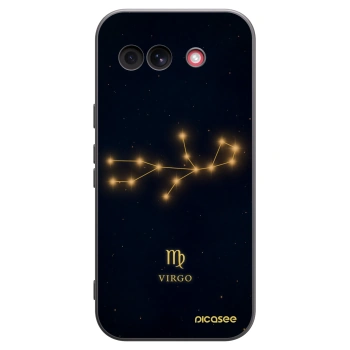 Picasee silikónový čierny obal pre Google Pixel 10a - VIRGO