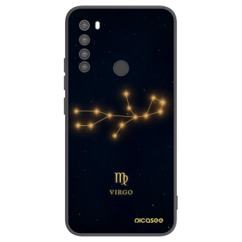 Picasee silikónový čierny obal pre Xiaomi Redmi Note 8 - VIRGO