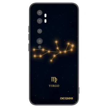 Picasee silikónový čierny obal pre Xiaomi Mi Note 10 (Pro) - VIRGO