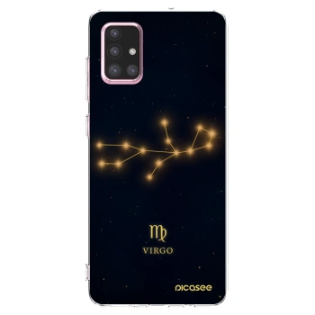 Picasee silikónový prehľadný obal pre Samsung Galaxy A71 A715F - VIRGO