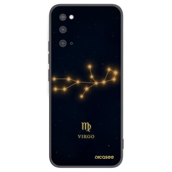 Picasee silikónový čierny obal pre Samsung Galaxy S20 G980F - VIRGO