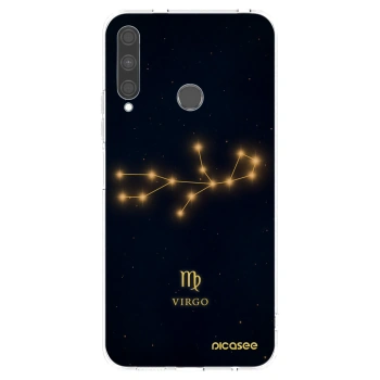 Picasee silikónový prehľadný obal pre Huawei P40 Lite E - VIRGO