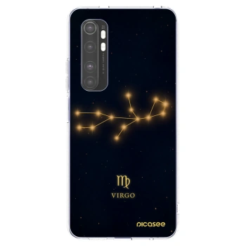 Picasee silikónový prehľadný obal pre Xiaomi Mi Note 10 Lite - VIRGO