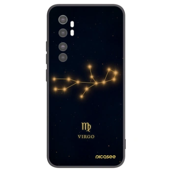 Picasee silikónový čierny obal pre Xiaomi Mi Note 10 Lite - VIRGO
