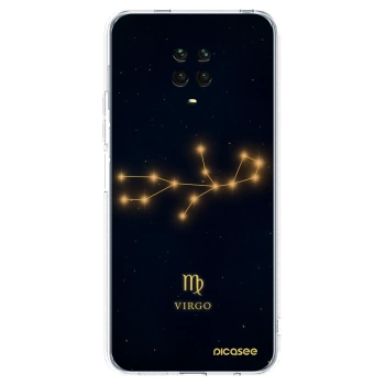 Picasee silikónový prehľadný obal pre Xiaomi Redmi Note 9S - VIRGO
