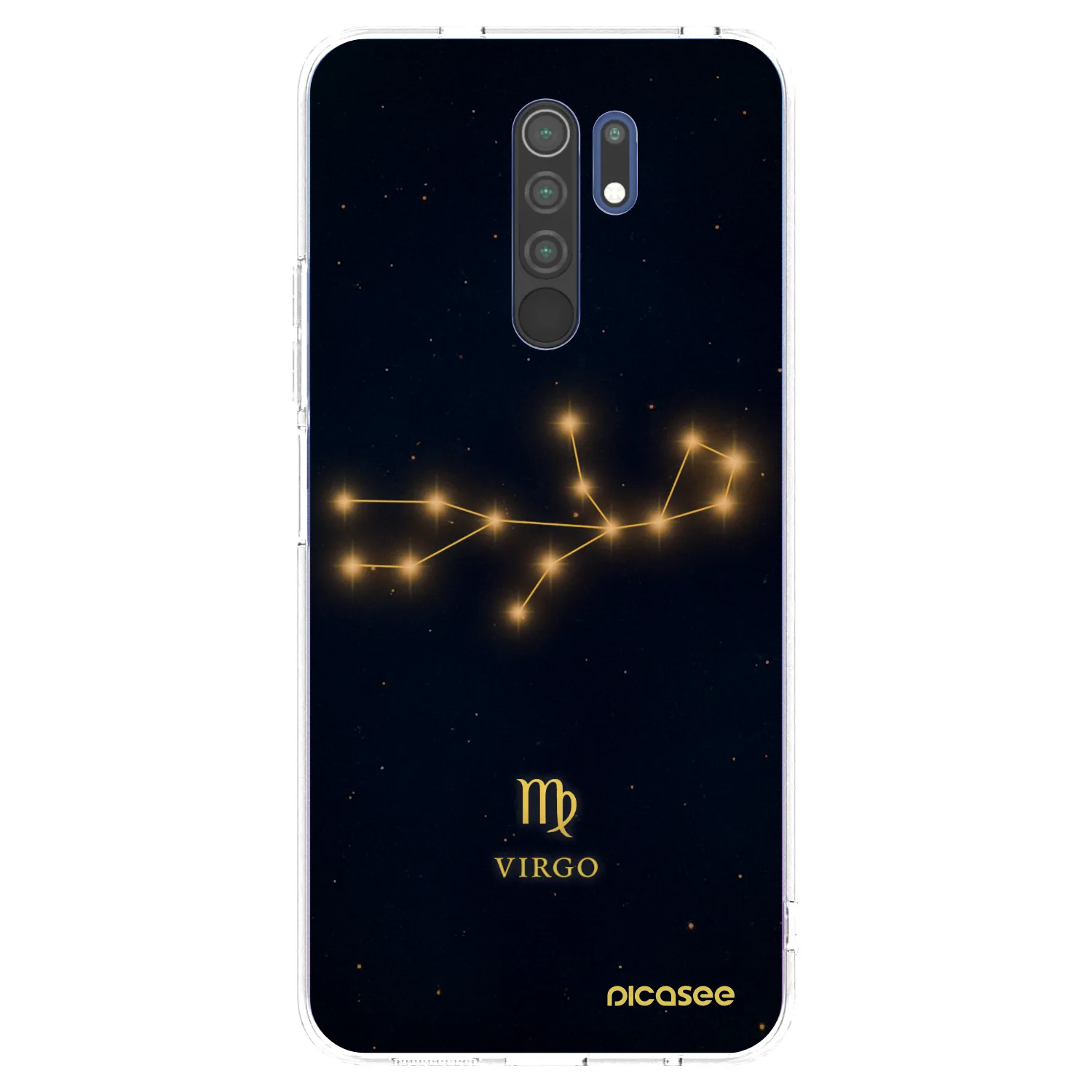 Picasee silikónový prehľadný obal pre Xiaomi Redmi 9 - VIRGO