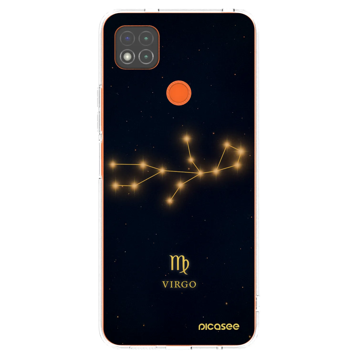 Picasee silikónový prehľadný obal pre Xiaomi Redmi 9C - VIRGO