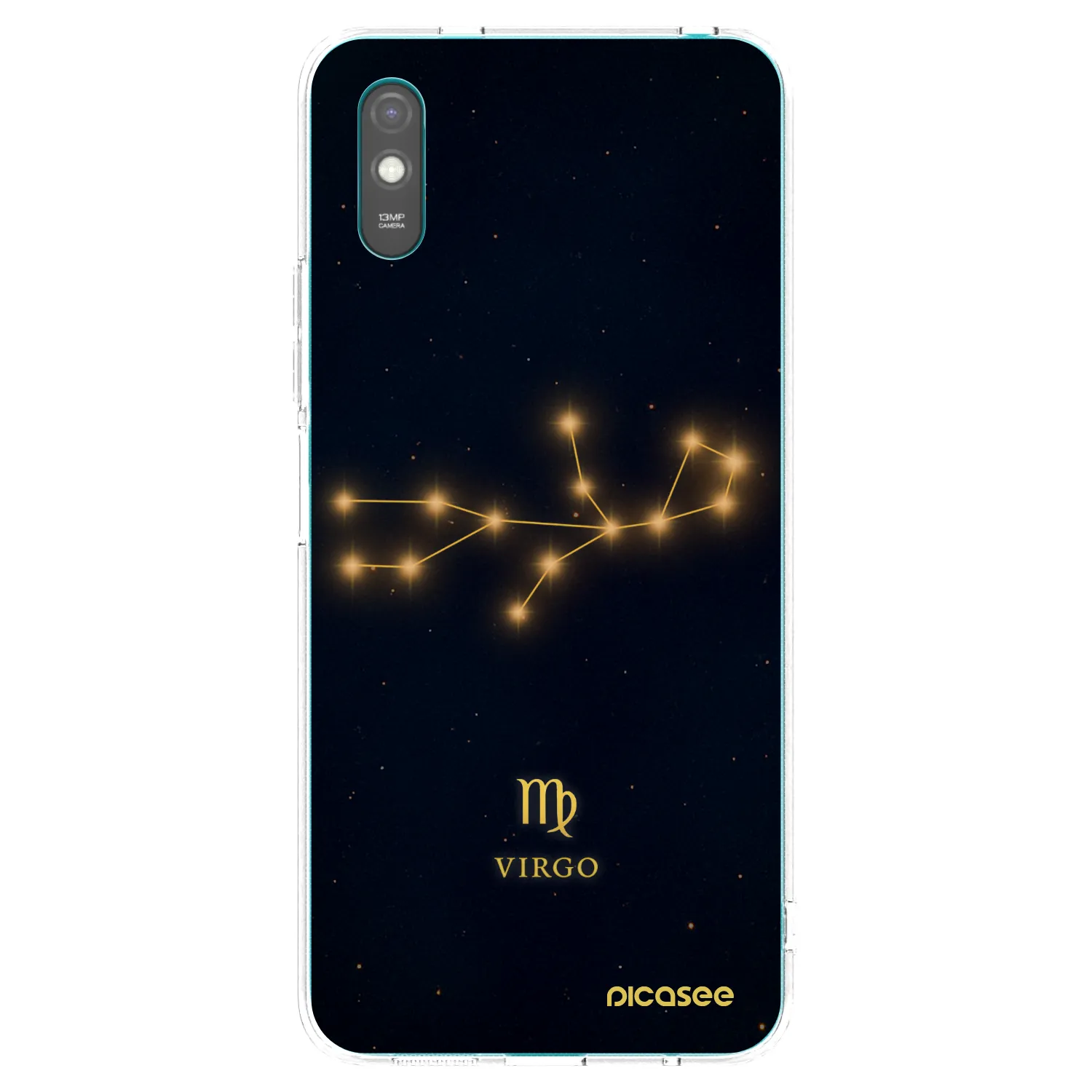Picasee silikónový prehľadný obal pre Xiaomi Redmi 9A - VIRGO