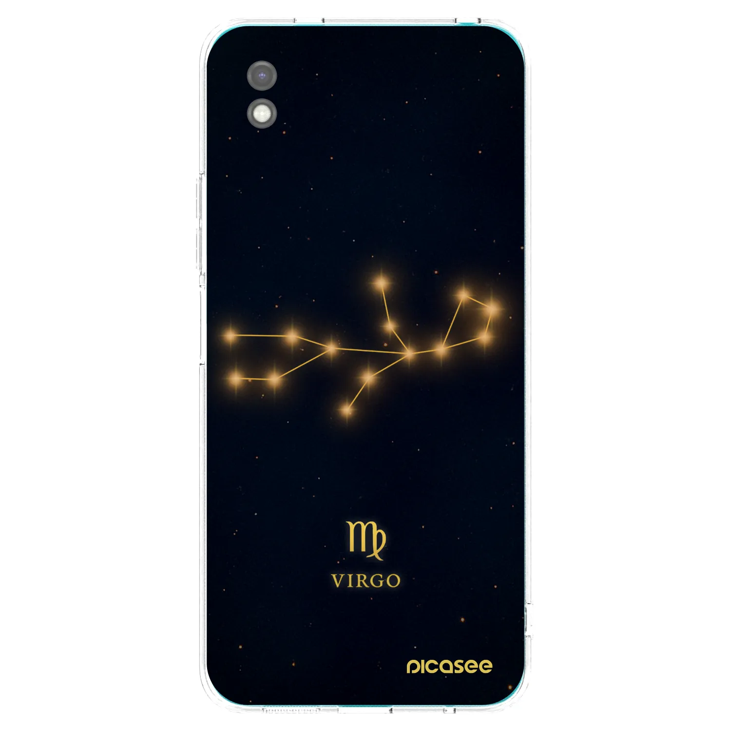Picasee silikónový čierny obal pre Xiaomi Redmi 9A - VIRGO