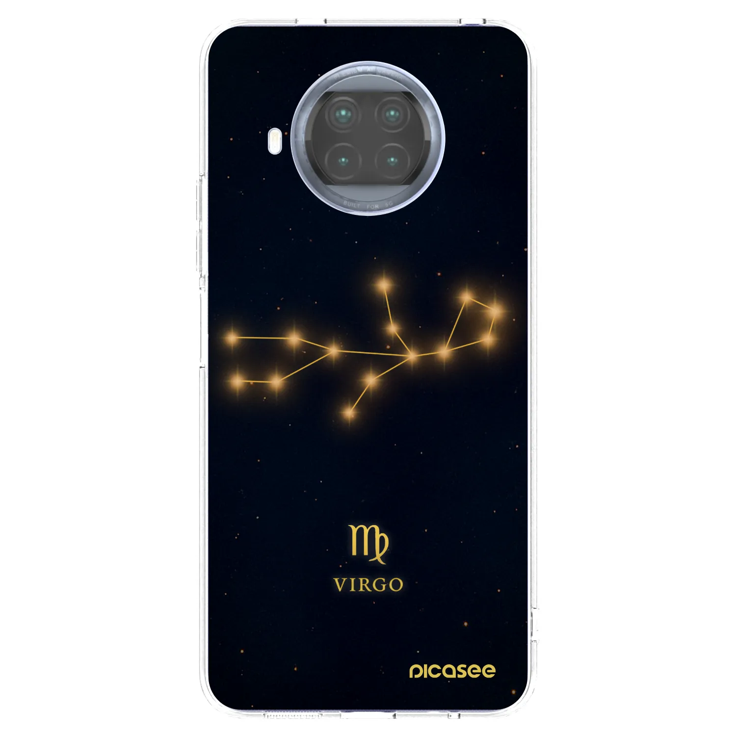 Picasee silikónový prehľadný obal pre Xiaomi Mi 10T Lite - VIRGO