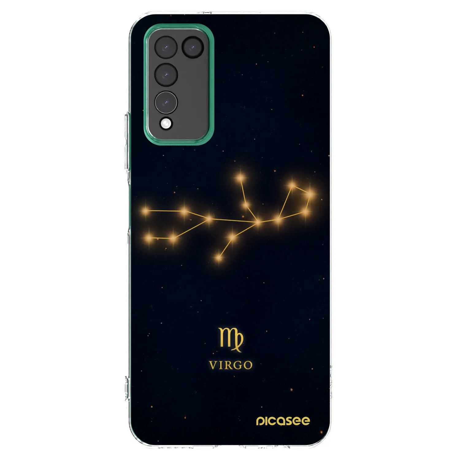 Picasee silikónový prehľadný obal pre Honor 10X Lite - VIRGO