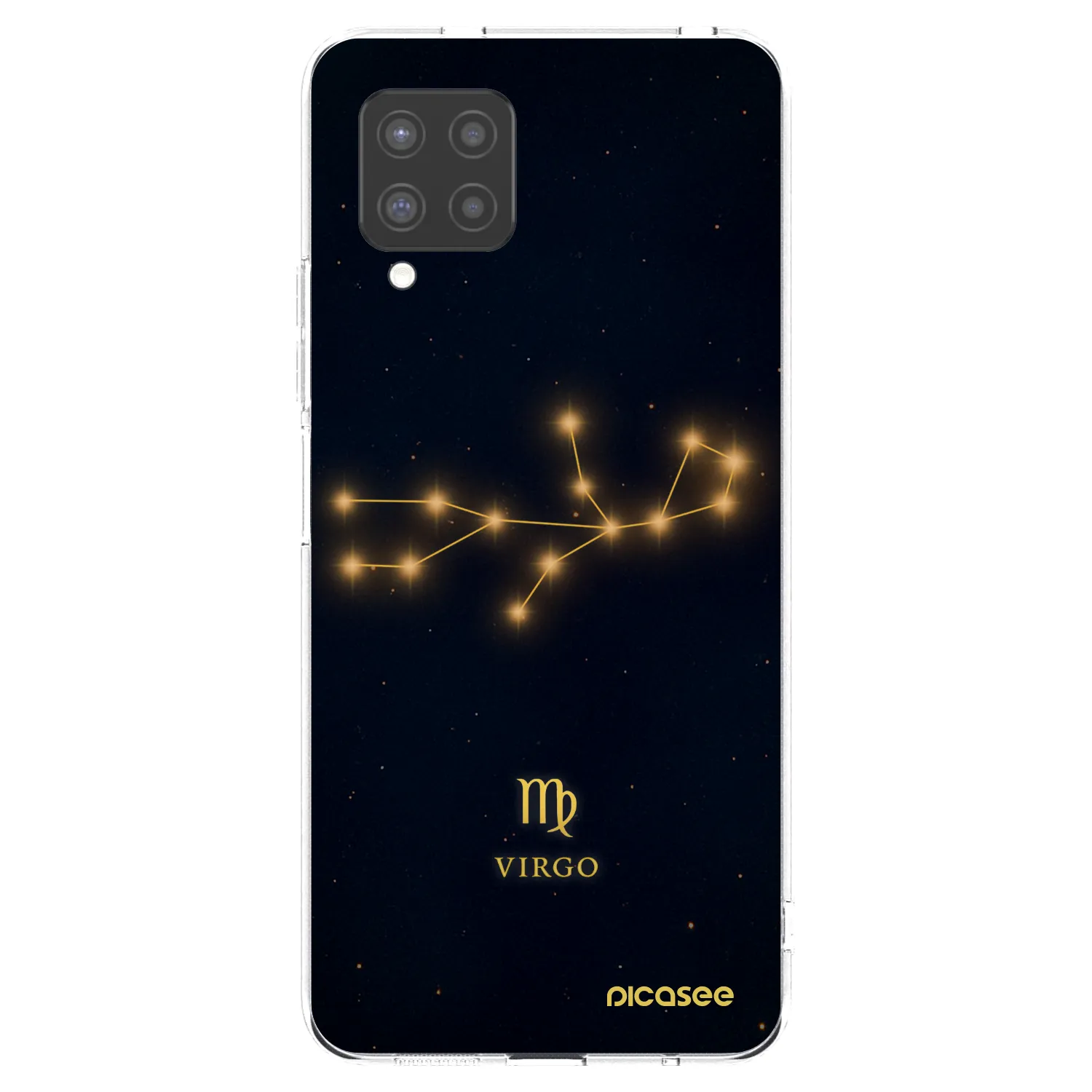 Picasee silikónový prehľadný obal pre Samsung Galaxy A42 A426B - VIRGO