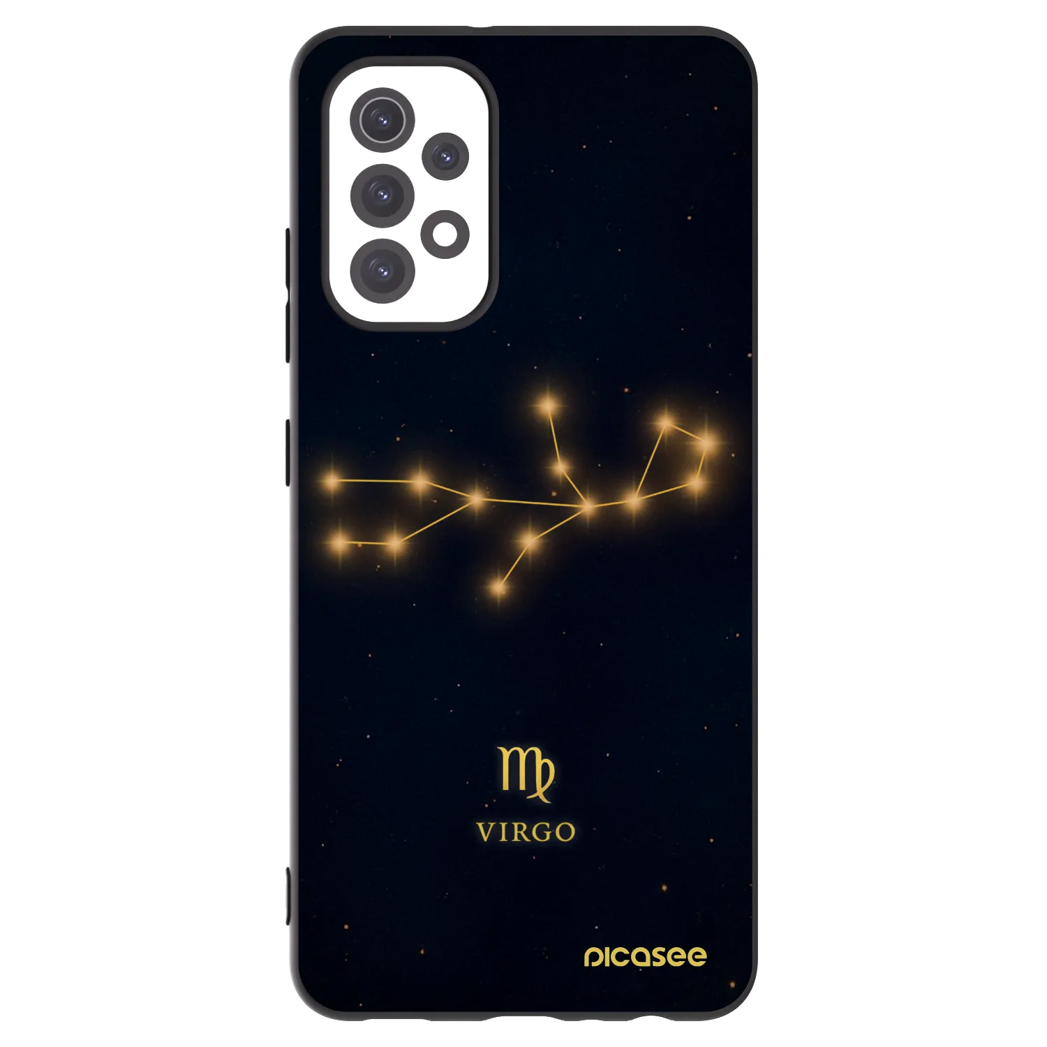Picasee silikónový čierny obal pre Samsung Galaxy A32 5G A326B - VIRGO