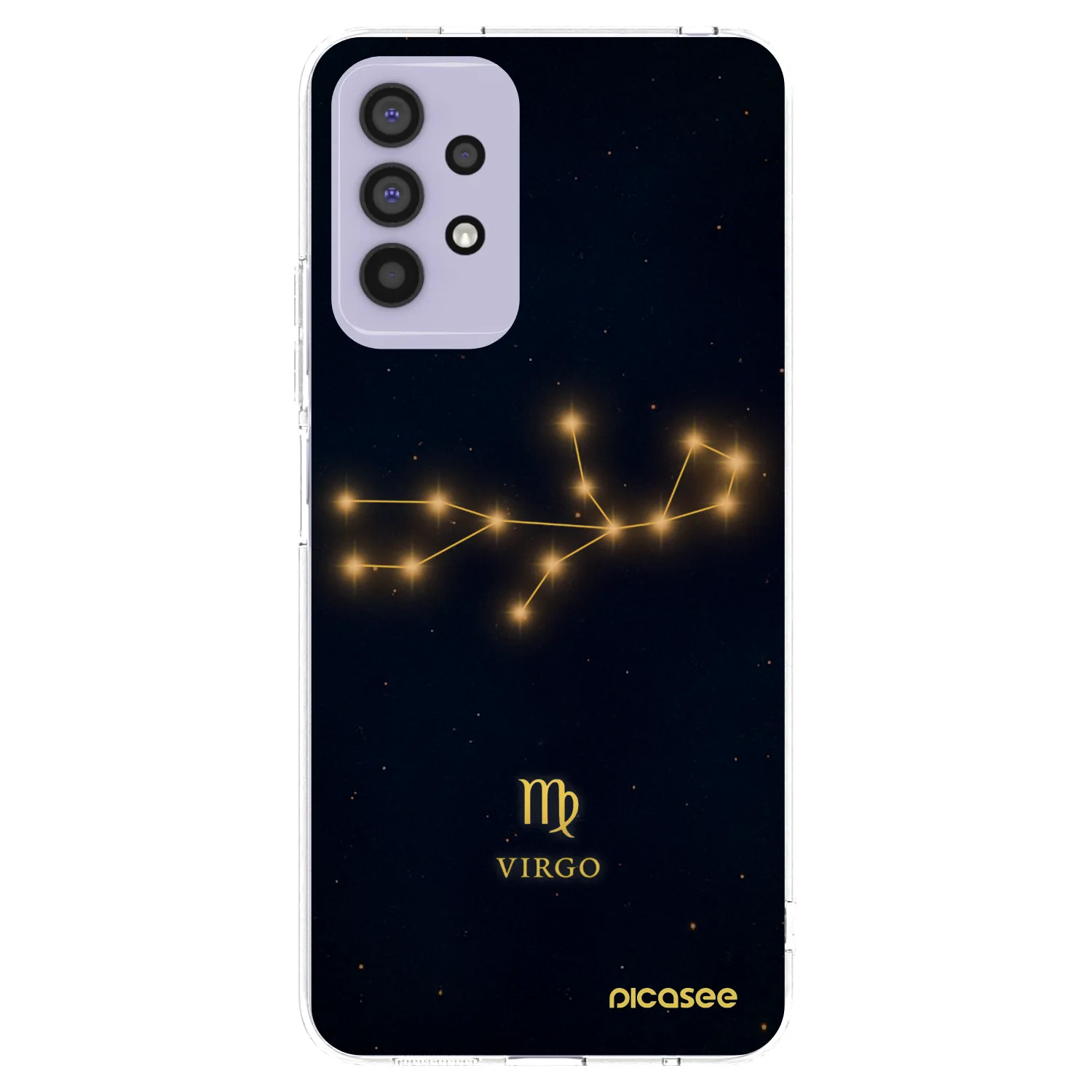 Picasee silikónový prehľadný obal pre Samsung Galaxy A32 4G SM-A325F - VIRGO