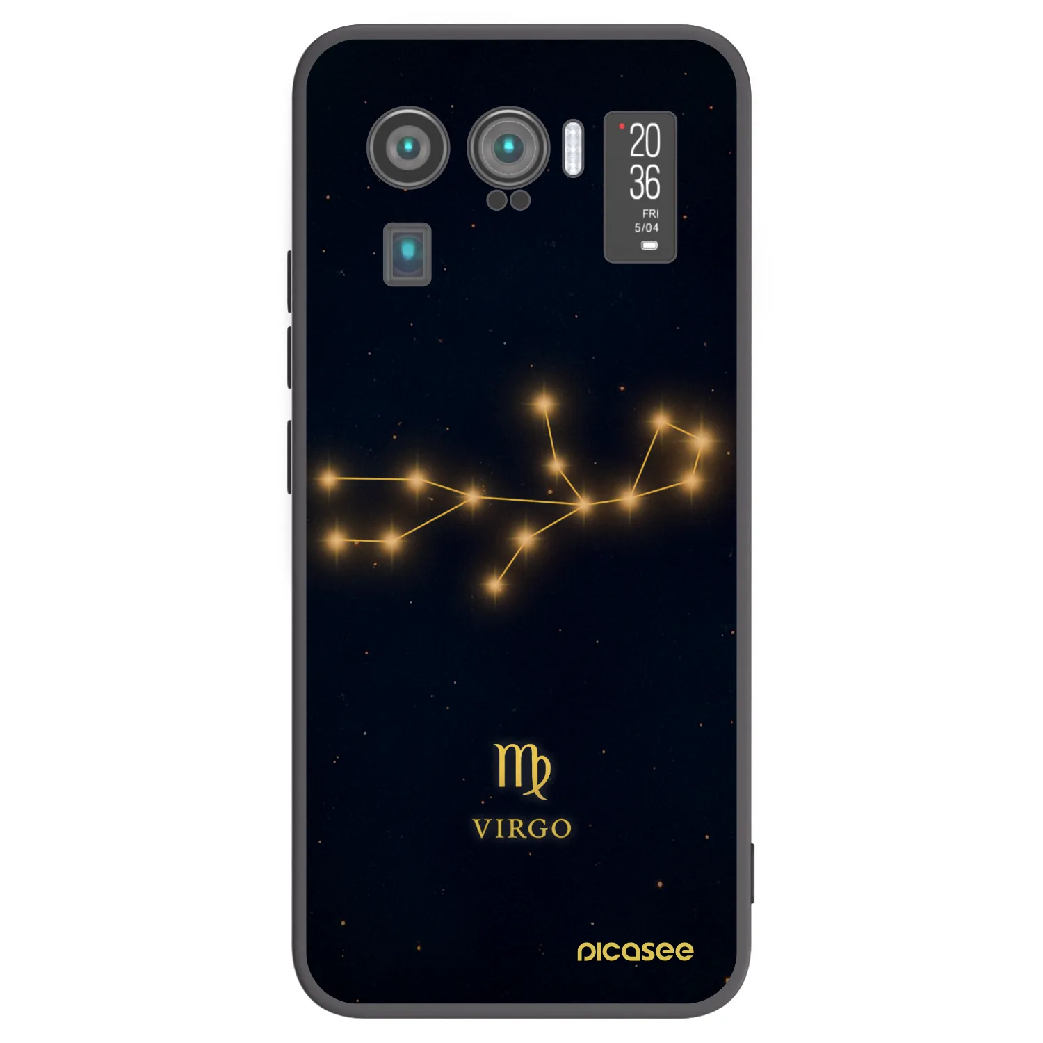 Picasee silikónový čierny obal pre Xiaomi Mi 11 Ultra - VIRGO