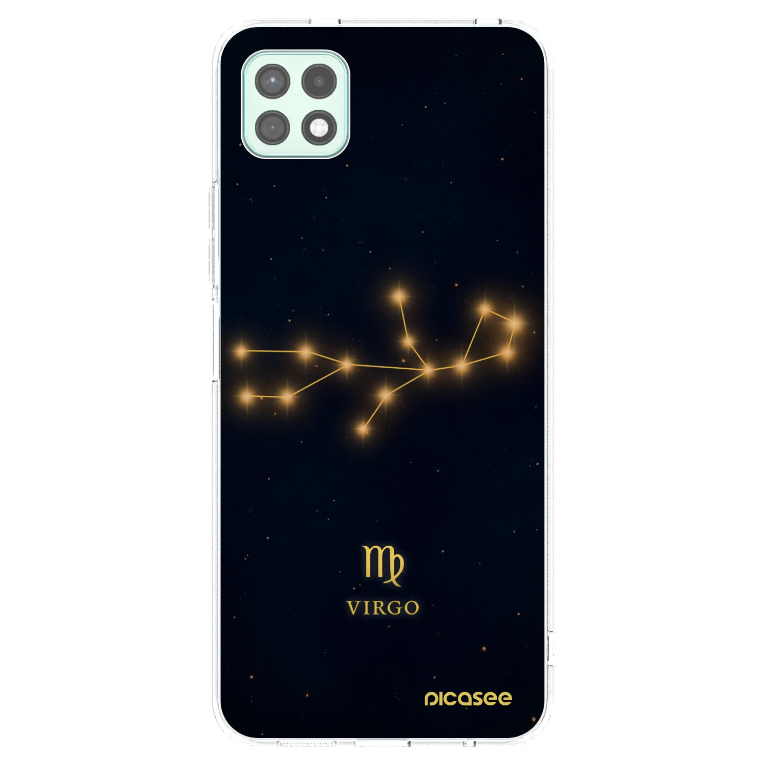 Picasee silikónový prehľadný obal pre Samsung Galaxy A22 A226B 5G - VIRGO