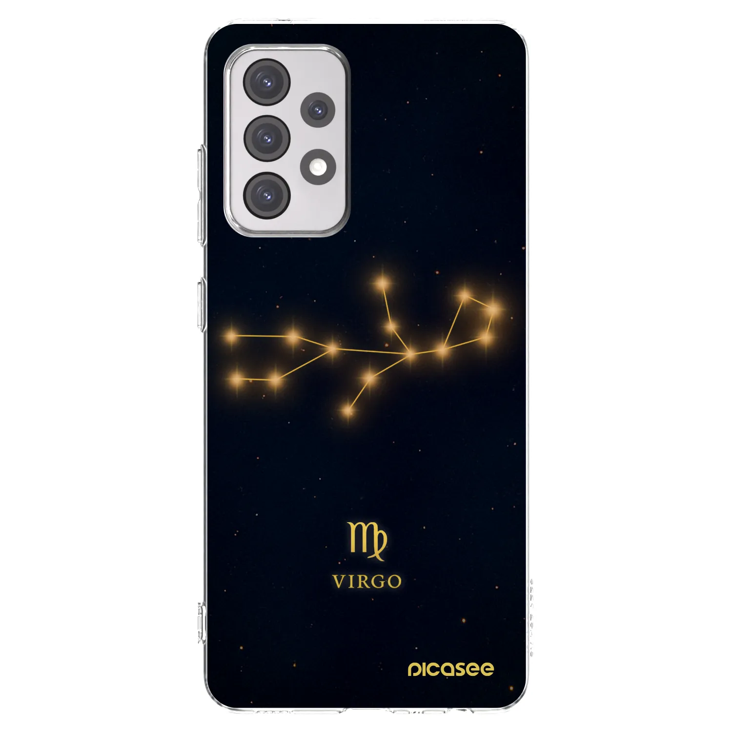 Picasee silikónový prehľadný obal pre Samsung Galaxy A52s 5G A528B - VIRGO