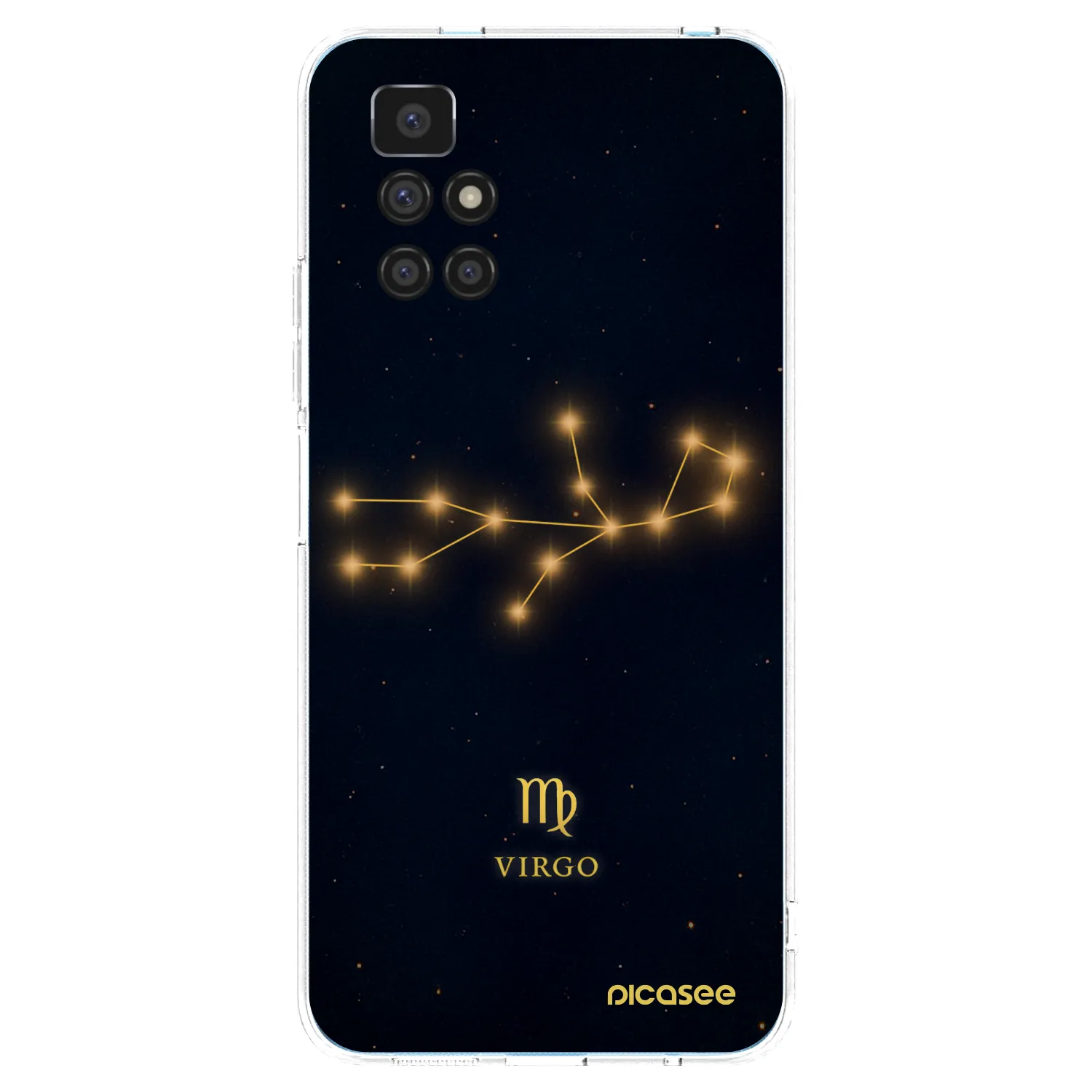Picasee silikónový prehľadný obal pre Xiaomi Redmi 10 - VIRGO