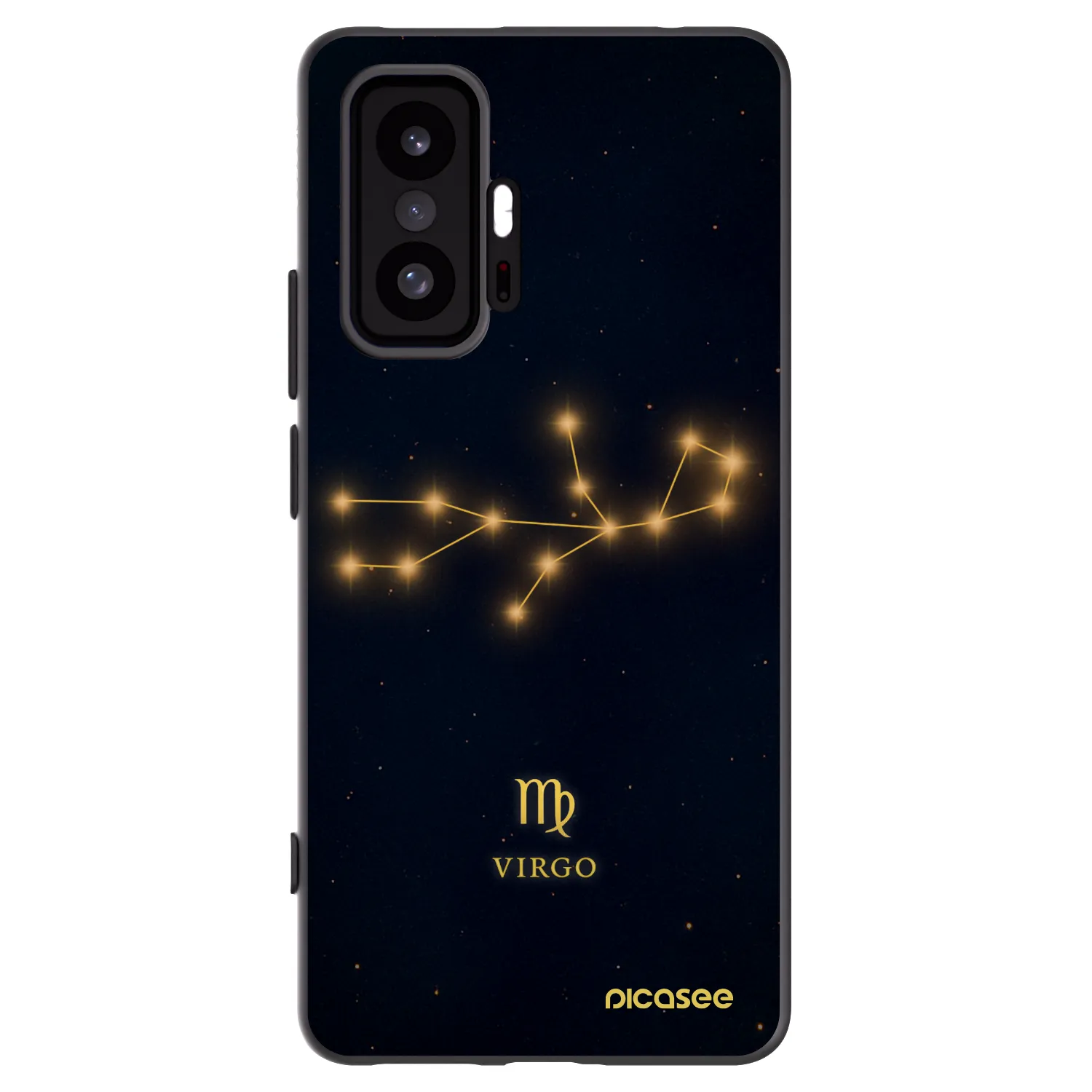 Picasee silikónový čierny obal pre Xiaomi 11T - VIRGO