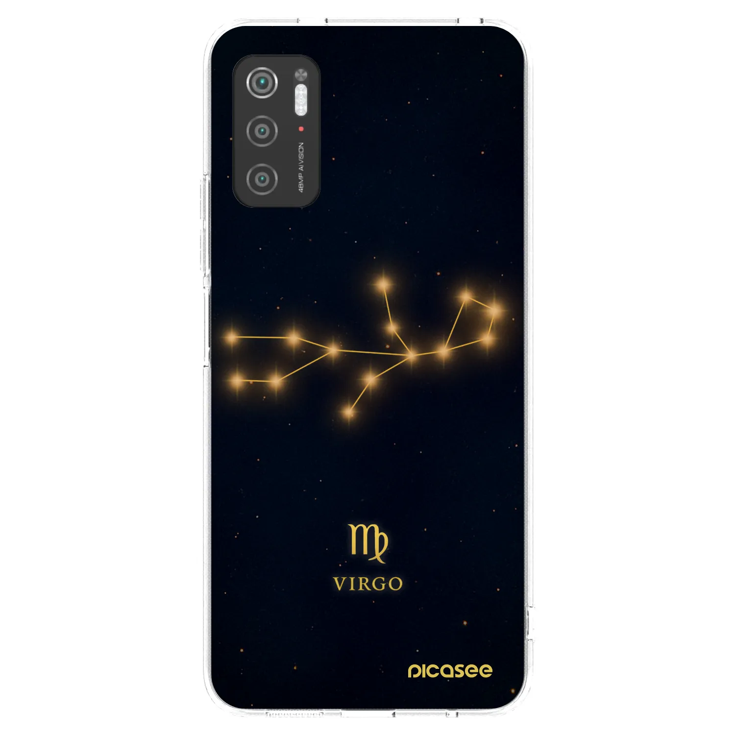 Picasee silikónový prehľadný obal pre Xiaomi Poco M3 Pro 5G - VIRGO
