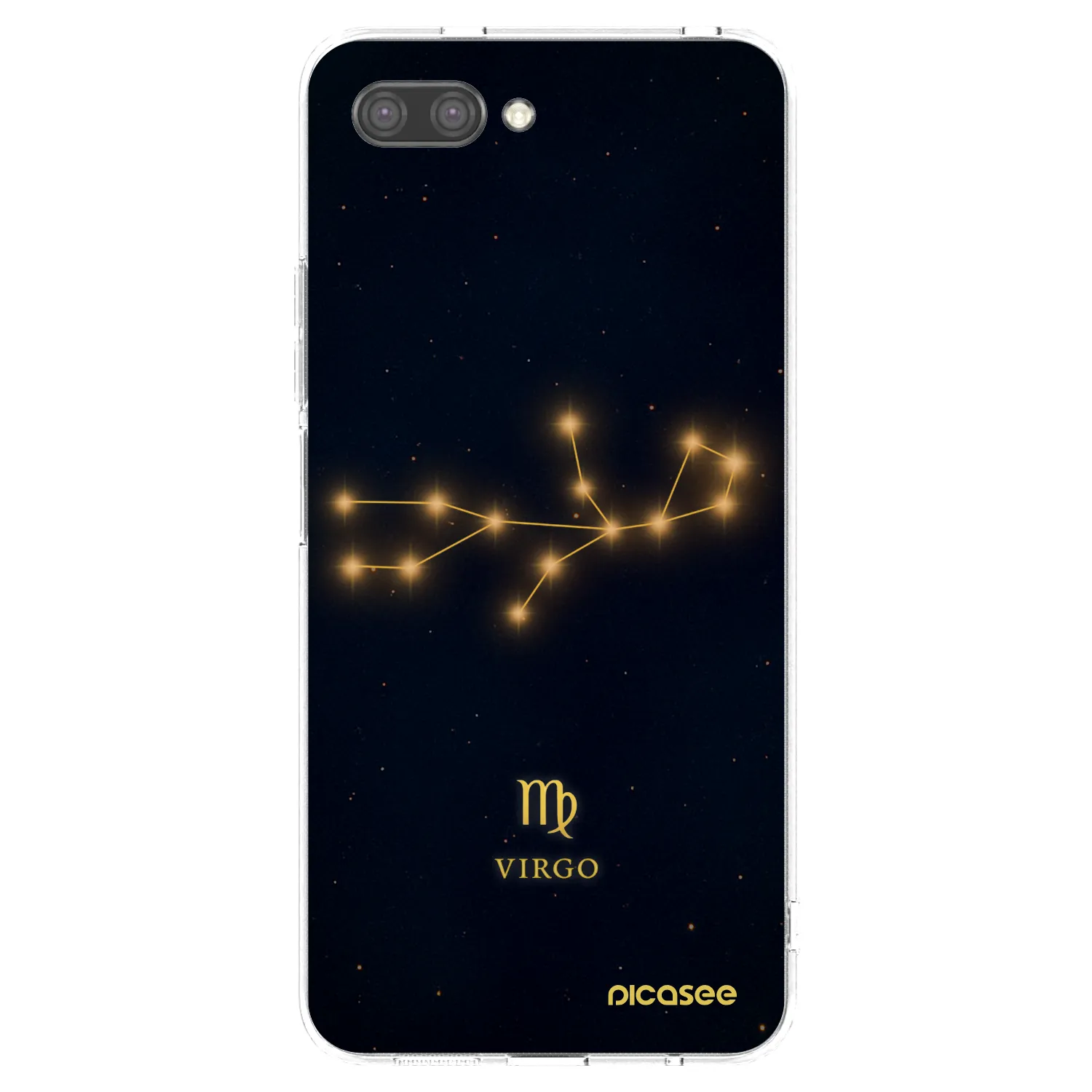 Picasee silikónový prehľadný obal pre Honor 10 - VIRGO