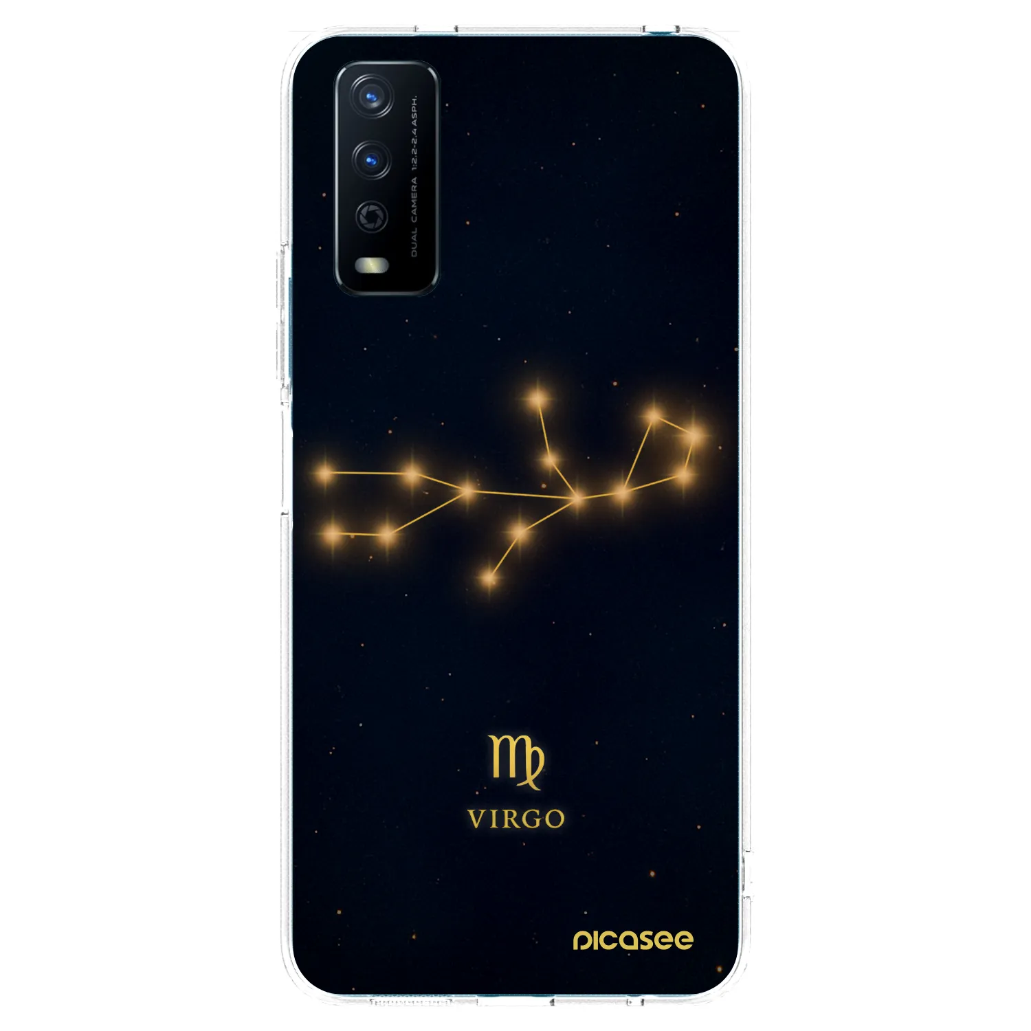 Picasee silikónový prehľadný obal pre Vivo Y11s - VIRGO