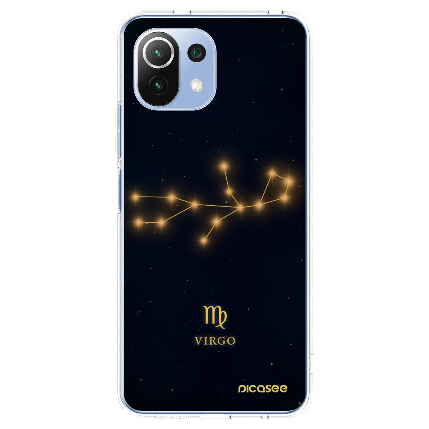 Picasee silikónový prehľadný obal pre Xiaomi 11 Lite 5G NE - VIRGO