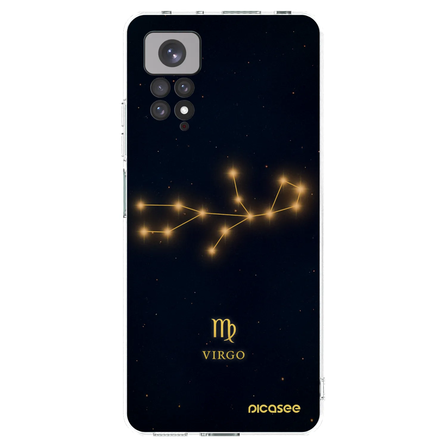 Picasee silikónový prehľadný obal pre Xiaomi Redmi Note 11 - VIRGO