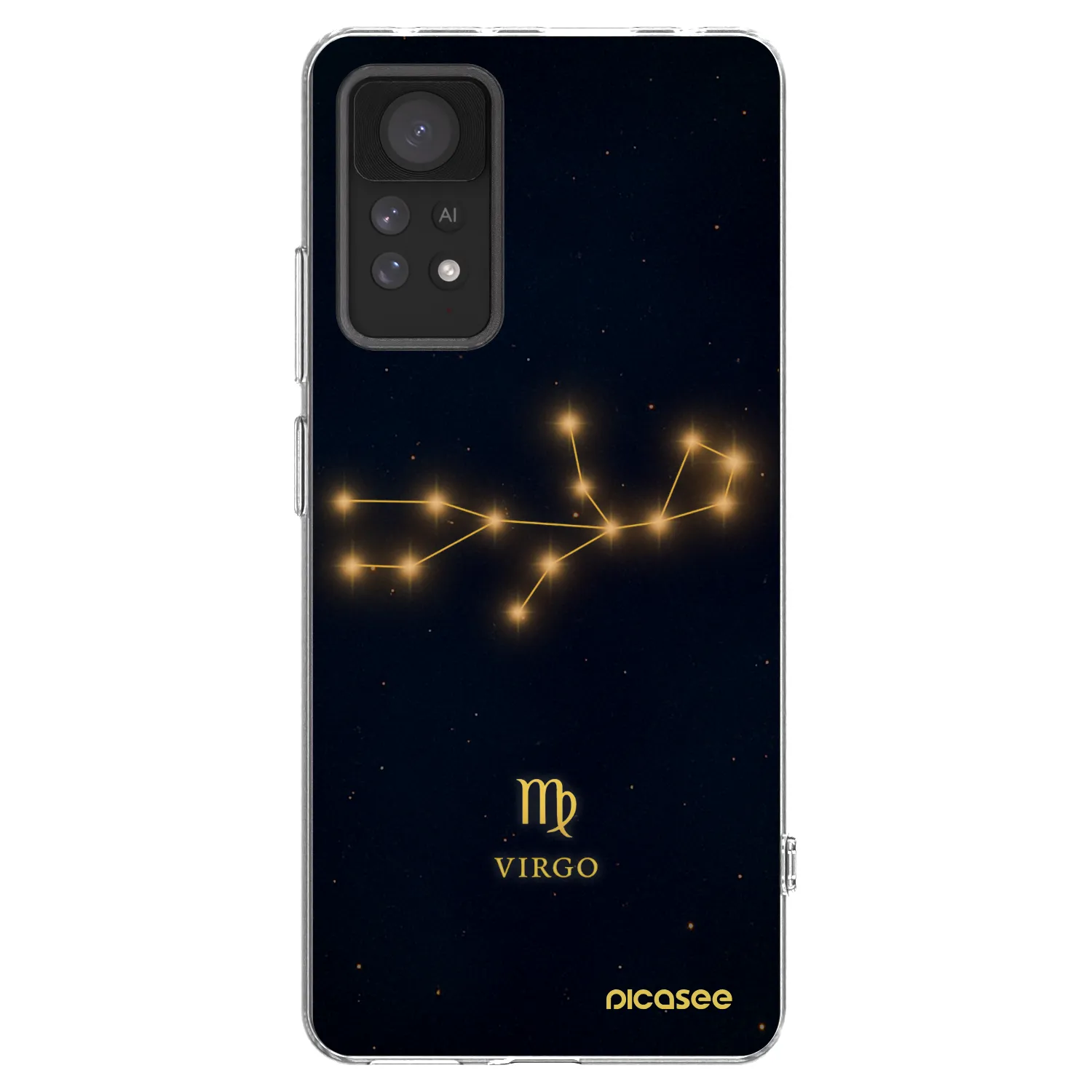Picasee silikónový prehľadný obal pre Xiaomi Redmi Note 11 Pro - VIRGO