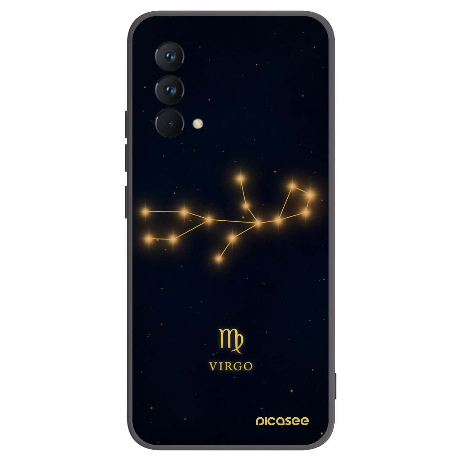 Picasee silikónový čierny obal pre Realme GT Master Edition 5G - VIRGO